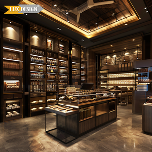 Meubles modernes de salon de conception de magasin de cigarettes de vin de thé vitrinas exhibidora - Product Image 5