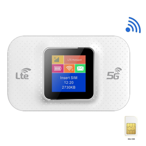 แบตเตอรี่ LSUN <span class=keywords><strong>E5785</strong></span> PRO 3600mAh Cat4 300Mbps เราเตอร์พกพาแบบพกพา 4G/3G Lte ฮอตสปอตไร้สายพร้อมหน้าจอ - Product Image 2
