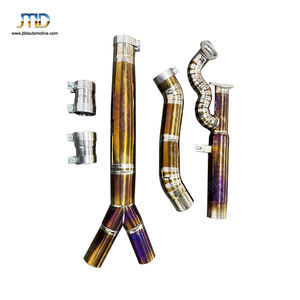 JTLD alto rendimiento titanio EscapeTubo <span class=keywords><strong>Escape</strong></span> Coche igual longitud Mid-Pipe sistema de <span class=keywords><strong>escape</strong></span> para <span class=keywords><strong>BMW</strong></span> M2 M3 <span class=keywords><strong>M4</strong></span> G80 G82 G87 Catback - Product Image 2