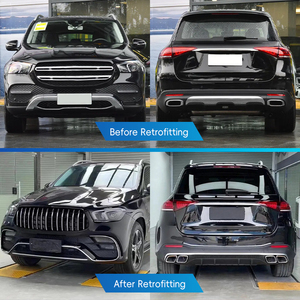 ชุดแต่งกันชนหน้าและหลังสำหรับ GLE G63 รุ่นปี 2020-2022 พร้อมช่องสำหรับไฟตัดหมอก - แบบติดตั้งง่ายด้วยสลักเกลียว อัพเกรดแบบ Retrofit - Product Image 2