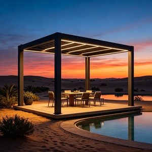 Toldo Ajustable para Exteriores de Gran Envergadura RKOVE Global Project, Preferido por Distribuidores y Diseñadores, con Revestimiento Refinado de Larga Duración - Product Image 2