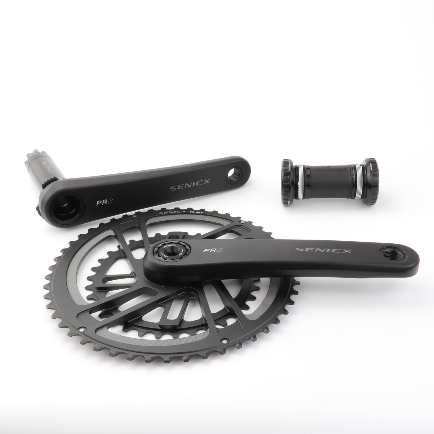 SENICX-platos y bielas para bicicleta de carretera, FC-PR2-A2, 50