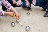 Boule de pétanque en bois naturel ZQURE de 30 mm pour accessoires sportifs