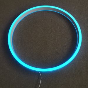 Acrilico Logo 3D Design segno LED per applicazioni esterne per interni auto azienda pubblicità decorazione luce rossa effetto trasformatore di potenza - Product Image 2