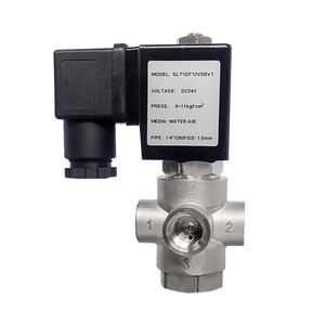 Válvula Solenoide Eléctrica de Agua de <span class=keywords><strong>3</strong></span> Vías de Acción Directa COVNA de 1/4 de Pulgada, 220 V CA, 24 V CC - Product Image 4