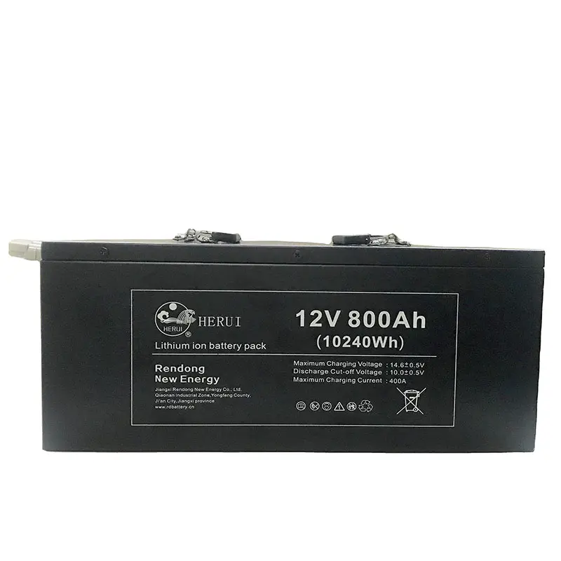 Lifepo4 buatan khusus 12.8v 400ah 200ah 12v 800ah baterai lithium pengganti asam timbal surya untuk penyimpanan tenaga surya