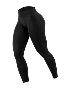<span class=keywords><strong>Leggings</strong></span> de cintura alta de talla grande, pantalones deportivos ajustados con realce de cadera, pantalones sin costuras, pantalones largos de Yoga y Fitness - Product Image 3