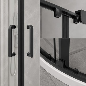 Box <span class=keywords><strong>Doccia</strong></span> di Lusso, Cabina Spaziosa per Bagno Principale, Box <span class=keywords><strong>Doccia</strong></span> Moderno di Alta Gamma in Vetro Temperato - Product Image 3