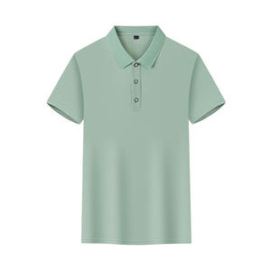 Nueva Camiseta de Manga Corta de Seda de Hielo para Verano, para Hombre y Mujer, 100% Poliéster, Absorbe la Humedad, Tejido de Punto, Estampada, Estilo Polo - Product Image 4