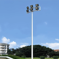 Panneau de caméra de route léger à pôle haut personnalisé en usine panneau publicitaire lampadaire portique en acier