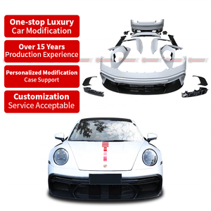 Kit de Carrocería de Fibra de Carbono Estilo Rt900 BraBs de Alta Calidad para Porsche 911 992, Parachoques Delantero y Trasero, Guardabarros - Product Image 2