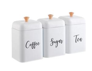 Gardien de pain en acier inoxydable de qualité supérieure | Boîte à pain hermétique et bidons de café au <span class=keywords><strong>sucre</strong></span> pour une fraîcheur durable - Product Image 1