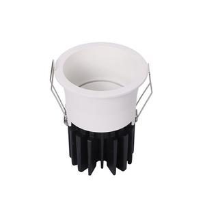 moderne anti-éblouissante magasin intérieur petit mini <span class=keywords><strong>led</strong></span> lumière spot faisceau étroit <span class=keywords><strong>plafond</strong></span> noir cob spot encastrable <span class=keywords><strong>led</strong></span> - Product Image 3
