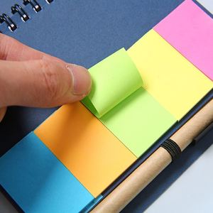 Promotional Kraft Paper A6 Multipurpose Notebooks <b>Sticky</b> <b>Notes</b> Memo Pad Custom Logo Cover for Personal - Product Image 3