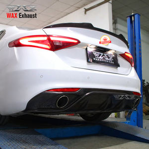 Parachoques trasero de fibra de carbono para coche, difusor de parachoques trasero para <span class=keywords><strong>Alfa</strong></span> Romeo Giulia, gran oferta, nuevo diseño, 2017 - Product Image 2