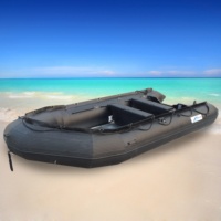 Goethe — bateau gonflable pour 9 personnes, équipement de sport, avec tente pour la pêche, yacht de luxe, 4.3m, GTS430