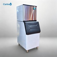 Machine à glaçons en cubes Carlos Heavy Duty, mode de refroidissement par eau, pour services de restauration