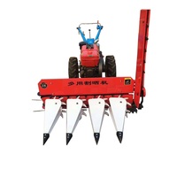 Récolteuse de riz Mini Machine de découpe de rembourrage Sésame Petit tracteur à pied Faucheuse de maïs