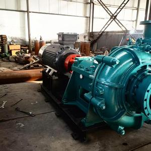 Pompe centrifuge horizontale, pompe de dragage de sable minier, pompe à boue avec moteur - Product Image 6