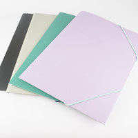 Precio de fábrica al por mayor personalizar diseño imprimir logotipo A4 colorido cartón moda documento carpetas de archivos para oficina de negocios