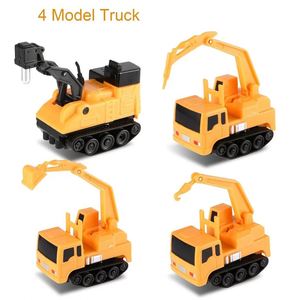 Superbe Jouet Voiture Inductive avec Stylo Marqueur pour Garçon, avec Camion Robot et Véhicule d'Ingénierie, Suivi de Ligne Noire, Cadeau Éducatif - Product Image 2