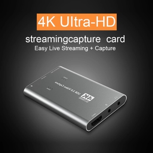 Scheda di Acquisizione Video 4K 1080p 60fps HDMI-compatibile a USB 3.0 per Streaming <span class=keywords><strong>Live</strong></span> e Registrazione Giochi Xbox <span class=keywords><strong>One</strong></span> PS4 Switch - Product Image 4