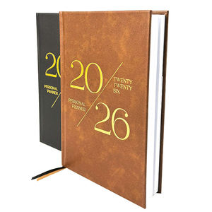 Carnet de notes de grande capacité avec couverture rigide en cuir - Product Image 1