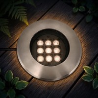 Lumière LED souterraine IP67 résistante aux intempéries, à l'acide et à la pluie, fonctionnement stable pour une utilisation en extérieur dans des zones climatiques variées