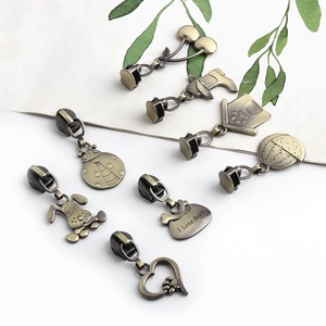 ตัวดึงซิปโลหะแบบกำหนดเอง Nolvo World รูปแมว รูปสุนัข รูปกระต่าย รูปสัตว์เลี้ยงขนาดเล็ก สำหรับกระเป๋าถือ ตัวเลื่อนซิปแบบล็อค - Product Image 6