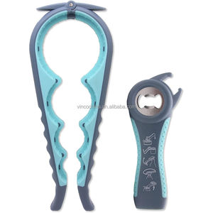 관절염이있는 관절염 약한 손 노인을위한 5 in 1 다기능 병따개 뚜껑 오프너 항아리 오프너 - Product Image 6