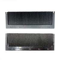 Support d'armoire de serveur de haute qualité avec brosse de bande d'étanchéité de gestion de câbles UL94-V2 de qualité industrielle personnalisable OEM