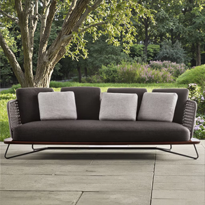 2021 sièges d'extérieur <span class=keywords><strong>en</strong></span> rotin <span class=keywords><strong>en</strong></span> osier mobilier <span class=keywords><strong>en</strong></span> bois résistant canapé nordique extérieur cour villa <span class=keywords><strong>simple</strong></span> corde canapé ensemble - Product Image 1