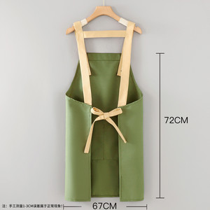 Tablier en toile personnalisé avec logo pour cuisine, maison, jardin, vêtements de travail dédiés aux services de restauration, nouveau modèle 2026, tablier de cuisine personnalisable - Product Image 4