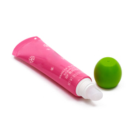 Tube de gloss à lèvres écologique en plastique avec bouchon à vis, tube cosmétique, tube pour crème pour les yeux