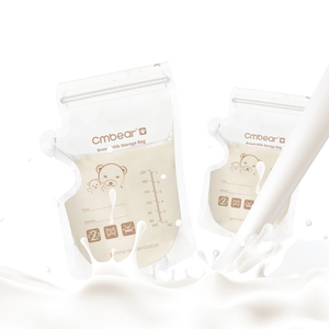 Bolsa de almacenamiento de leche materna ecológica de gran venta, Kit de bomba de silicona de grado alimenticio, silicona sellable para alimentación de bebés - Product Image 4