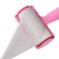 Portable Pet Hair Sticky Lint Remover Vêtements Tapis Canapé Nettoyage Lint Roller