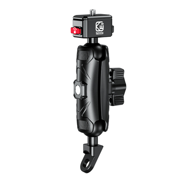 Portable & Flexible Camera Stand With Clamp Bracket Quick-Release Motorcycle Rear-View Mirror Camera Holder for Insta 360