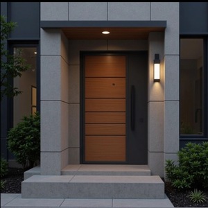 Porte d'entrée en acier, tôle d'acier laminée à froid, insonorisée, anti-effraction, pour appartement et chambre à coucher - Product Image 1