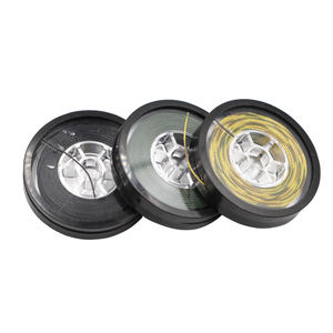 Selco 15lb 25lb 35lb résistant à l'abrasion, Anti-enchevêtrement, peau amovible, trois couleurs, crochet de <span class=keywords><strong>carpe</strong></span>, <span class=keywords><strong>tresse</strong></span> à revêtement semi-rigide - Product Image 3