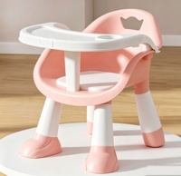 Chaise haute pour bébé, tabouret pliable, chaise pour nourrisson, chaise en plastique de sécurité pour la maison, dossier multifonctionnel, petit tabouret