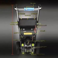 Machine électrique pliable pour monter les escaliers, aide au déplacement, chariot robuste pour usage domestique, fabriqué en Chine, en stock