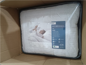 Juego de edredón de 7 piezas, juegos de edredón de cama ultrasuave para todas las estaciones, cama en una bolsa, tamaño King con edredón, juego de sábanas de 6 piezas - Product Image 4
