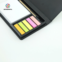 Maßgefertigte Sublimations-PU-Leder Haftnotizbox & Notizblockhalter Tragbar für Schule & Büro