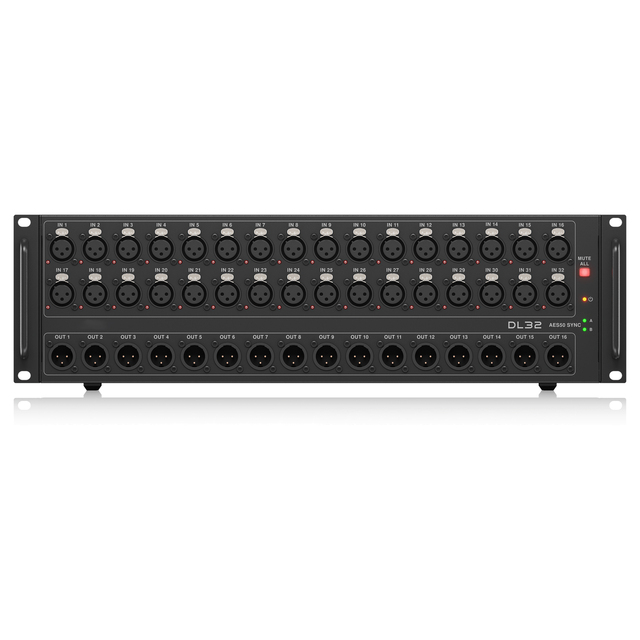 DL32 Series 32-Channel Digital DJ Audio Mixer for Studio and PA Systems Stage Performance Equipment