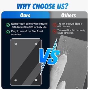 Acrylic Tủ Lạnh Khung Từ Hai Mặt Ảnh Nam Châm Khung Cho Tủ Lạnh Mini Trong Suốt Khung Ảnh Quà Tặng - Product Image 4