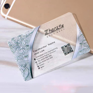 Tùy Chỉnh Không Thấm Nước PVC Nhựa <span class=keywords><strong>Frosted</strong></span> Thẻ Tên In Ấn Thẻ Kinh Doanh Trong Suốt Với Logo - Product Image 6