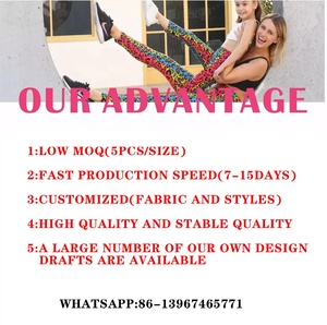 Pantalons de yoga doux comme du beurre imprimés de chiots de dessin animé fabriqués par des professionnels 2025, leggings brossés double face avec poche pour femmes - Product Image 4