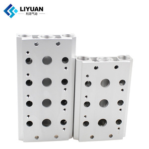ฐานวาล์วโซลินอยด์ Liyuan รุ่น 200M แมนิโฟลด์ 2-20 ตำแหน่ง อะไหล่ระบบนิวเมติก - Product Image 4