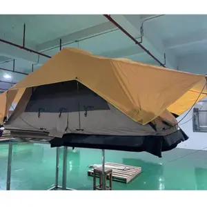 Tenda pop-up à prova d' água, barraca de carro com formato de arco, tenda, ventilação avançada, design de ventilação, topo do telhado
