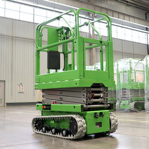 Nuevos Productos Populares Elevador de Tijera Hidráulico Eléctrico Autopropulsado de Media Altura Todo Terreno Portátil y Pequeño de 320 kg - Product Image 2
